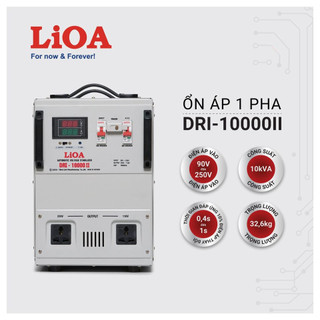 Ổn áp lioa 10kva 1 pha dri - lioa 10ka 10000w 10000va 10kg
