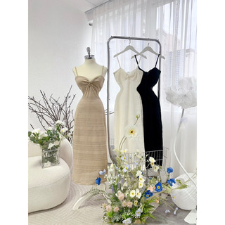 SP019974 ĐẦM BODY MIDI 2S SOẮN NGỰC