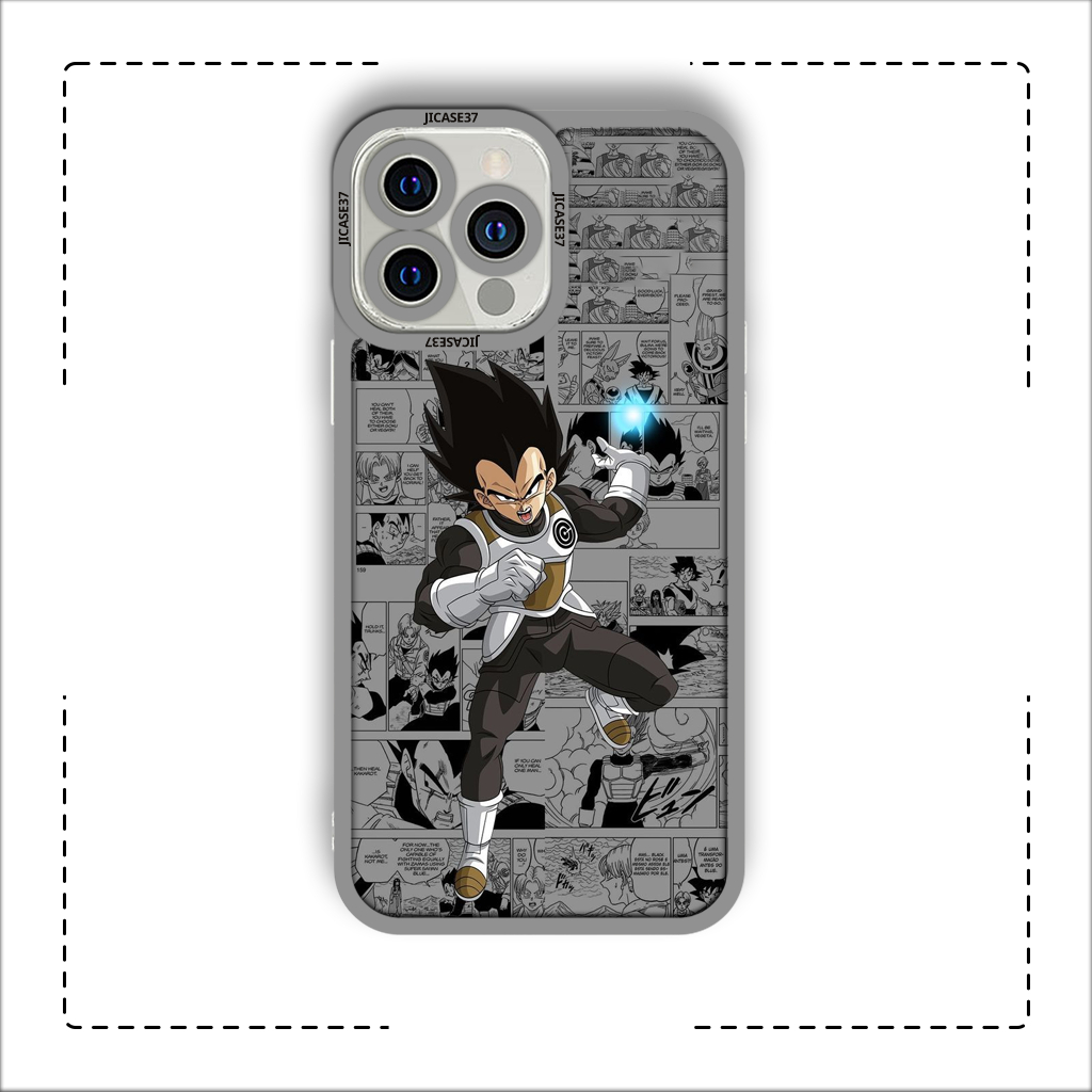 Ốp lưng iphone cạnh vuông JM Case Dragon Ball Vegeta 6plus/6s/6splus/7/7plus/8/8plus/x/xs/11/12/pro/max/plus/promax