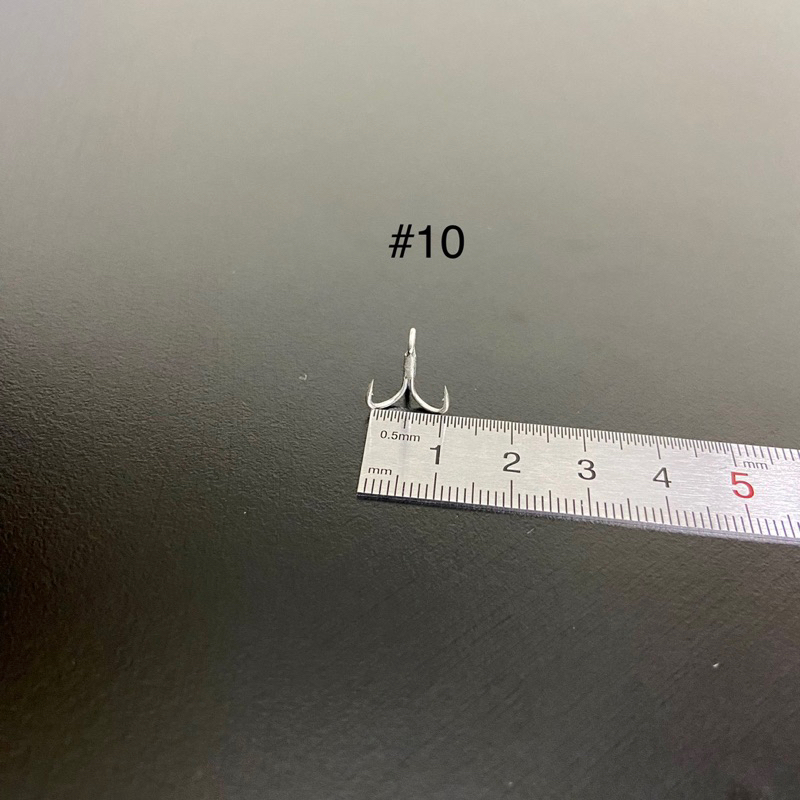 10 lưỡi câu 3 tiêu 3x Fancy , lưỡi gắn mồi lure