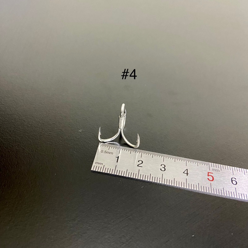 10 lưỡi câu 3 tiêu 3x Fancy , lưỡi gắn mồi lure