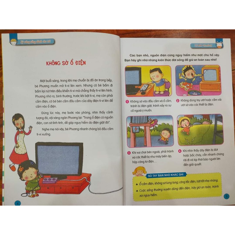 4 cuốn kĩ năng sống dành cho trẻ từ 3 - 15 tuổi