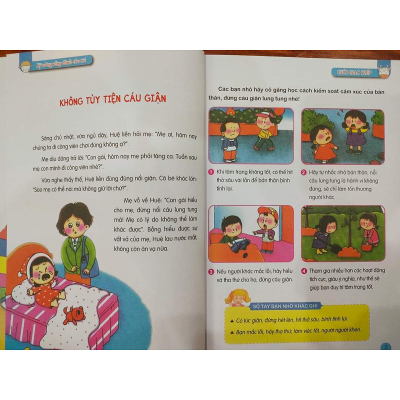 4 cuốn kĩ năng sống dành cho trẻ từ 3 - 15 tuổi
