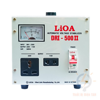 Ổn áp lioa 0.5kva 1 pha dri-500ii - lioa 0.5kw 500w 500va 0.5kg 0.5 ký