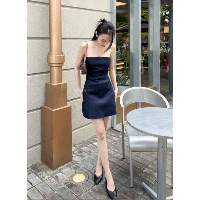 𝗝𝗲𝗻𝗻 𝗗𝗿𝗲𝘀𝘀 - Đầm Denim Siêu Hack Dáng