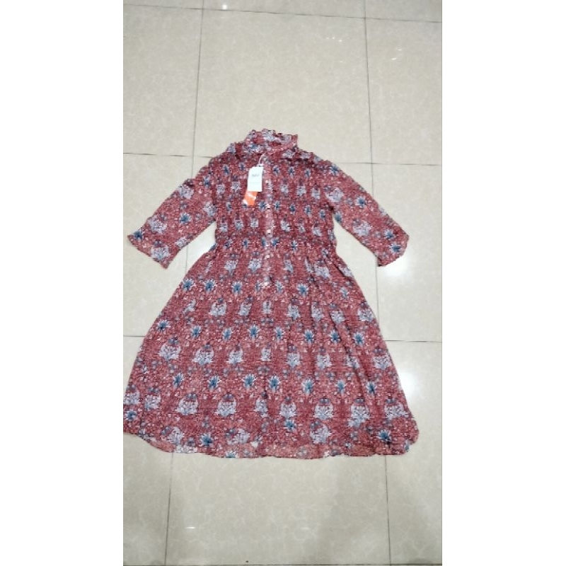 Đầm voan xuất hàn vnxk