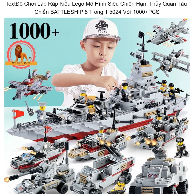 Lego 1000 Mảnh Ghép Cho Bé
