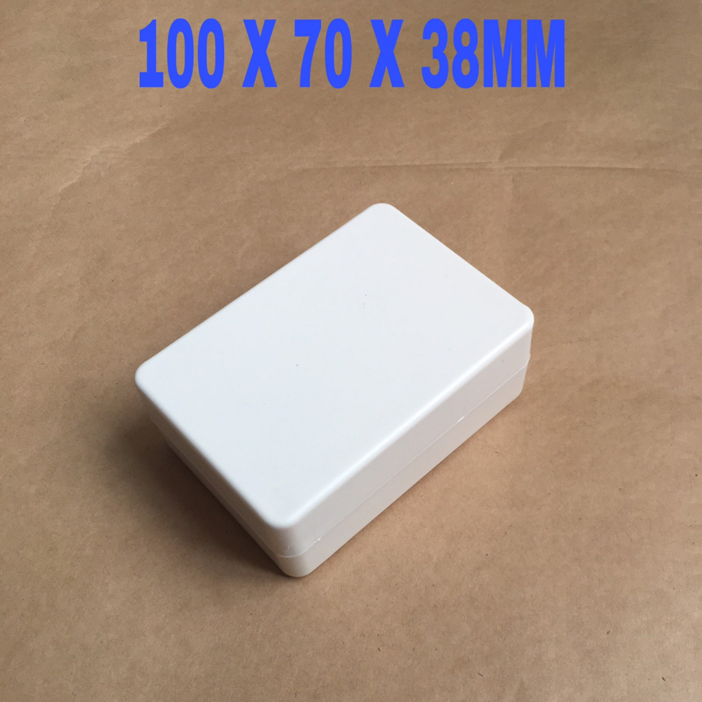 Hộp 100x70x38 tặng kèm ốc vít ( Màu trắng, đen)