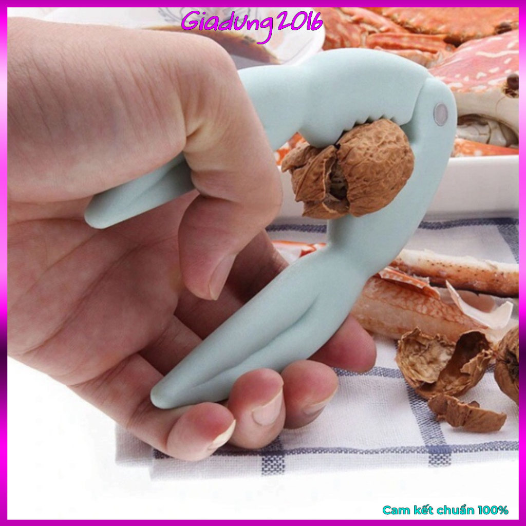 Kẹp Càng Cua Ghẹ 🌏FREE SHIP🌎 Dụng Cụ Kẹp Tách Vỏ Các Loại Hạt Khô Bằng Nhựa Siêu Cứng,Nhỏ Gọn,Tiện Lợi