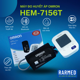 Máy đo huyết áp Omron HEM-7156T bắp tay có Bluetooth, công nghệ thông minh
