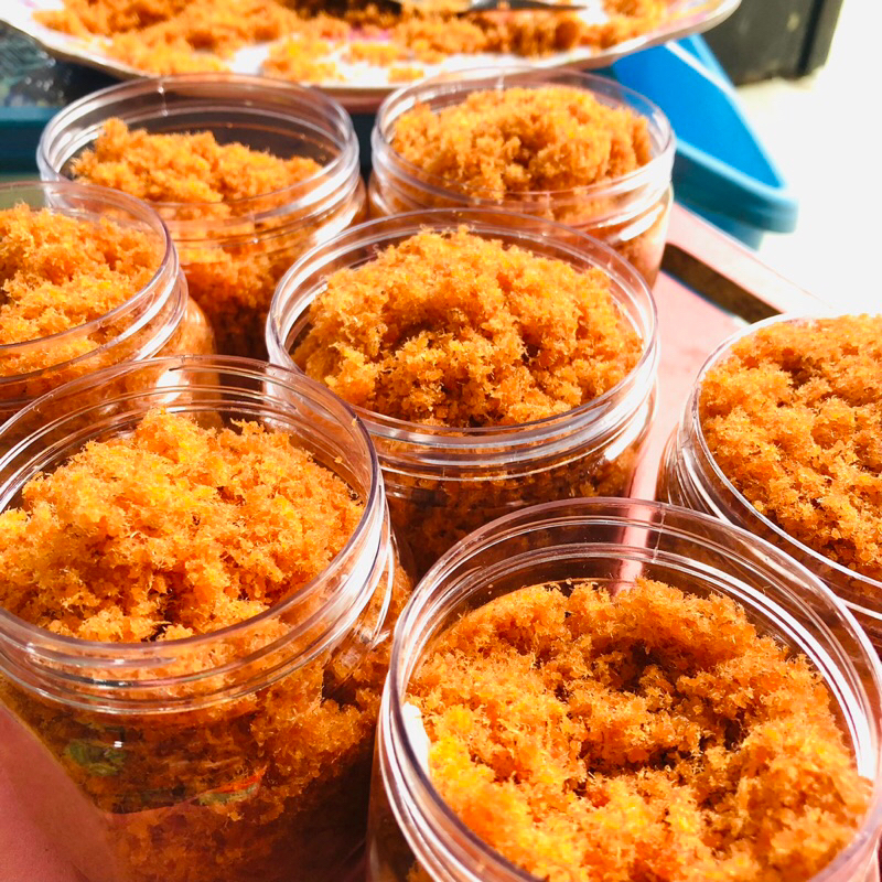 Ruốc Cá Hồi Nhà làm 220 gam/1hũ thơm ngon béo ngậy  không chất bảo quản bầu bí trẻ em trên 7 tháng cần bổ su