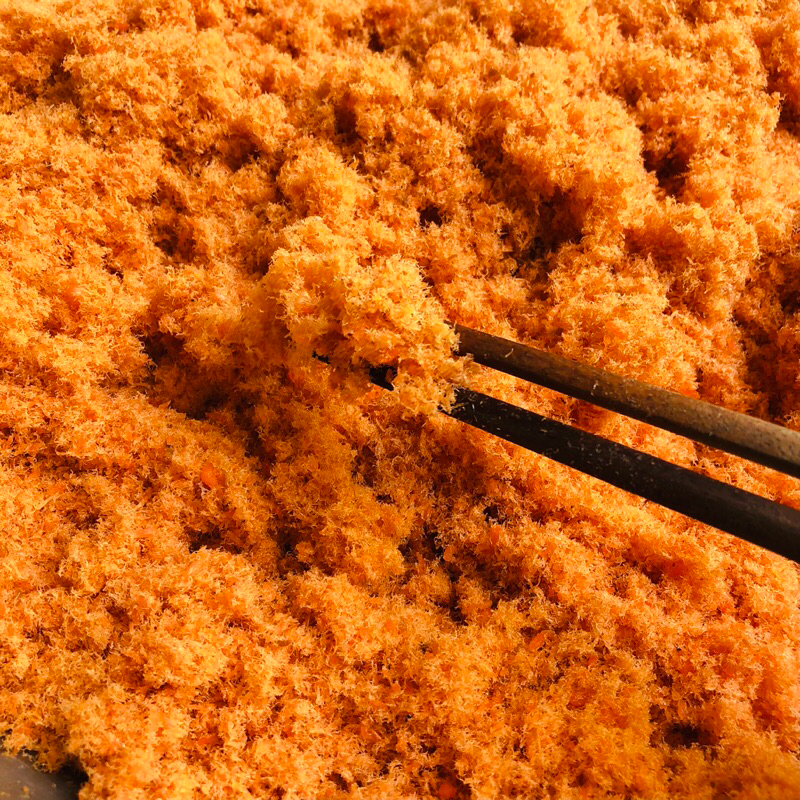 Ruốc Cá Hồi Nhà làm 220 gam/1hũ thơm ngon béo ngậy  không chất bảo quản bầu bí trẻ em trên 7 tháng cần bổ su