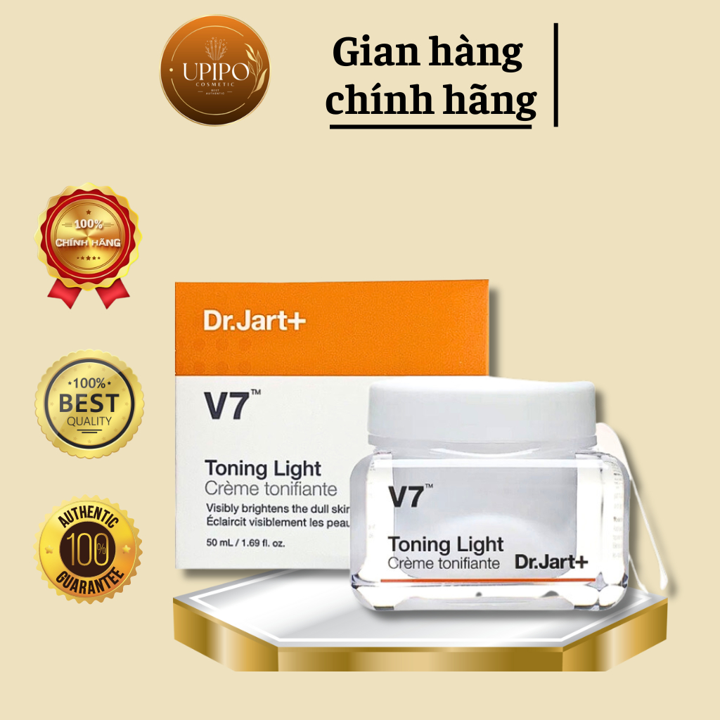 Kem dưỡng trắng tái tạo da V7 Toning Light Dr.Jart+