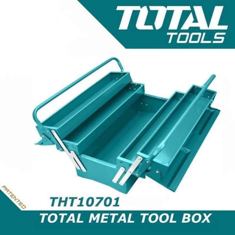 Hộp đựng đồ nghề 3 tầng loại lớn TOTAL THT10701