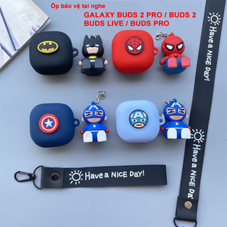 Ốp bảo vệ silicon Samsung Galaxy Buds 2 Pro/Buds 2/Buds FE/Buds Live