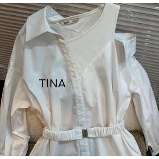 Đầm sơmi trắng Mix.xo size L