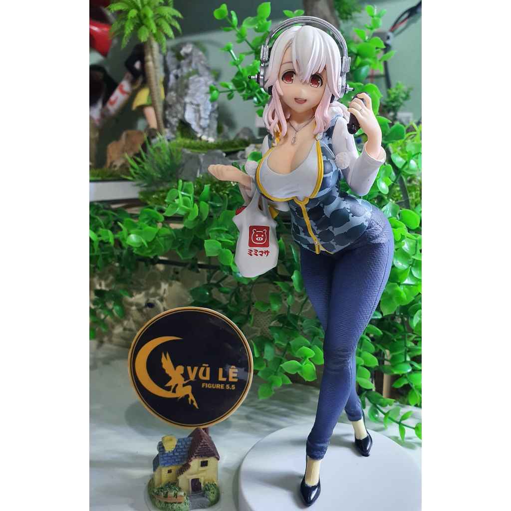 Mô hình Sonico chính hãng FuRyu, Super Sonico phiên bản kỷ niệm 10 năm, Anime Figure Nhật Bản - Vulefigure