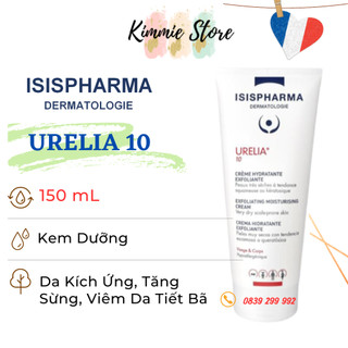 Kem dưỡng isis pharma urelia 10 - kem dưỡng cho da kích ứng, tăng sừng, viêm da tiết bã