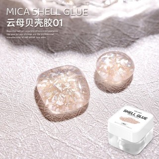 Gel nhũ xà cừ ẩn gel