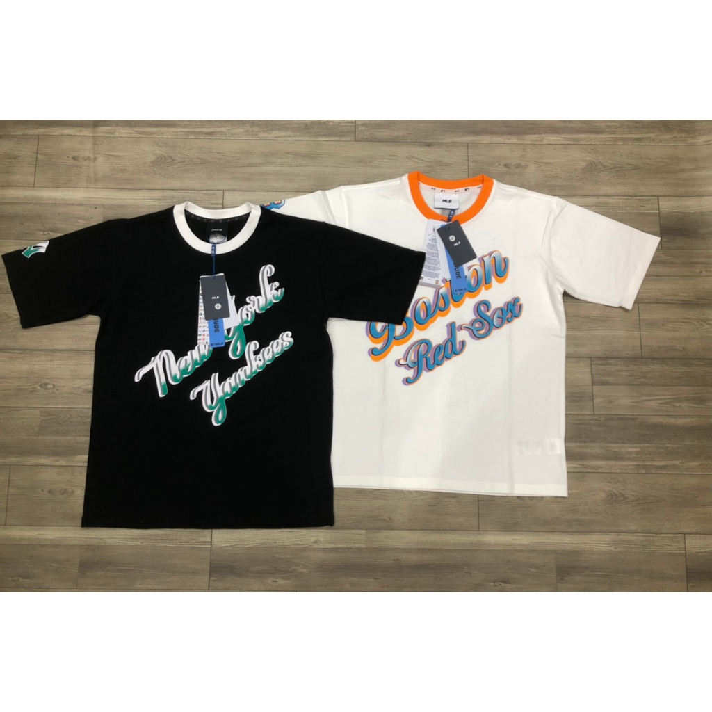 Áo thun cao cấp mlb mẫu mới phối viền cổ siêu đẹp