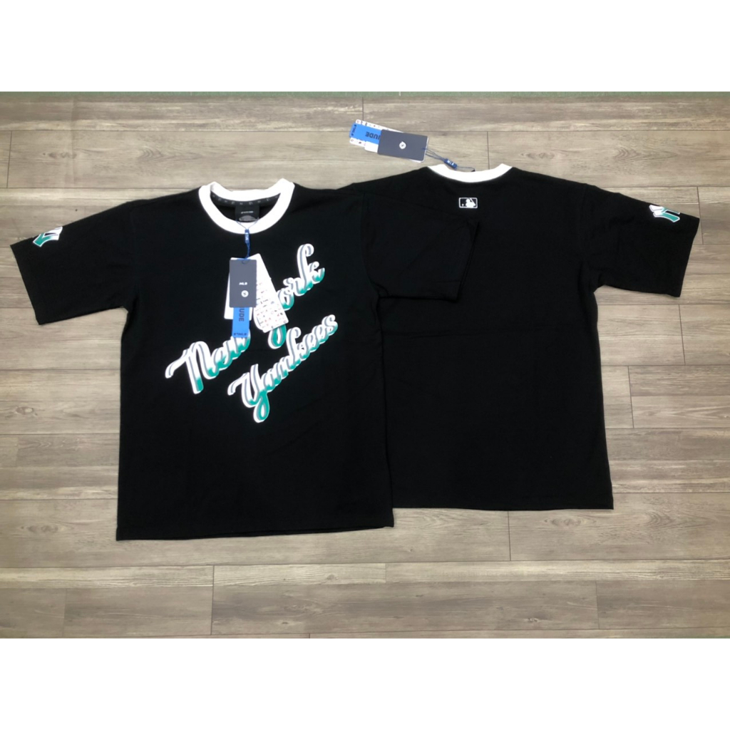 Áo thun cao cấp mlb mẫu mới phối viền cổ siêu đẹp