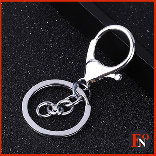 Móc khóa càng cua kèm khoen dùng mix phụ kiện kim loại móc khóa handmade