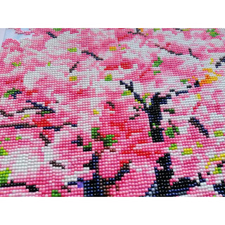 Tranh đính đá con hổ (chưa đính) DD9568