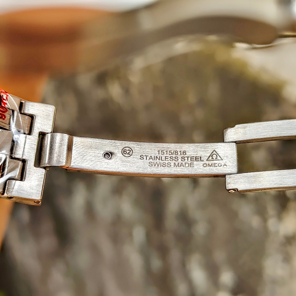 Đồng hồ Nam Omga 3kim mặt trắng dây cao đen, kim loại trắng máy nhật dòng cơ Automatic -40mm