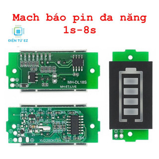 Mạch led báo pin đa năng 1s - 8s