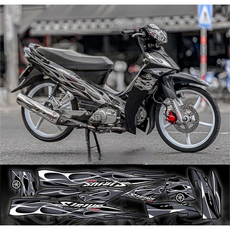 Tem rời sirius lửa xám đen mới