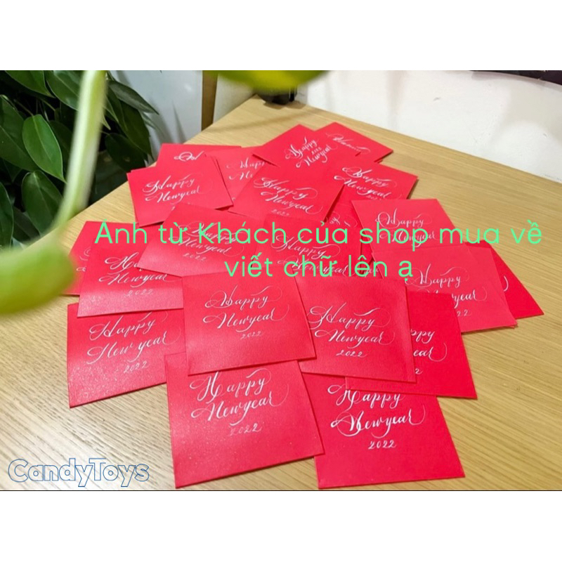 BAO LÌ XÌ TRƠN, MÀU ĐỎ CAO CẤP GIẤY NGỌC TRAI STAR GALAXY 250