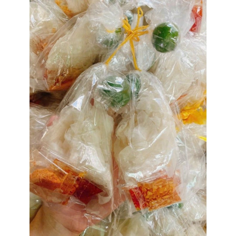 Chùm 10 Bịch Bánh Tráng Tắc Vò