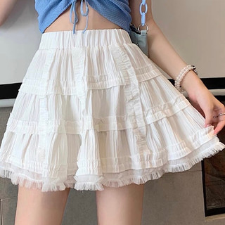 Chân váy xoè phối ren lưới chất cao cấp có lót trong qc