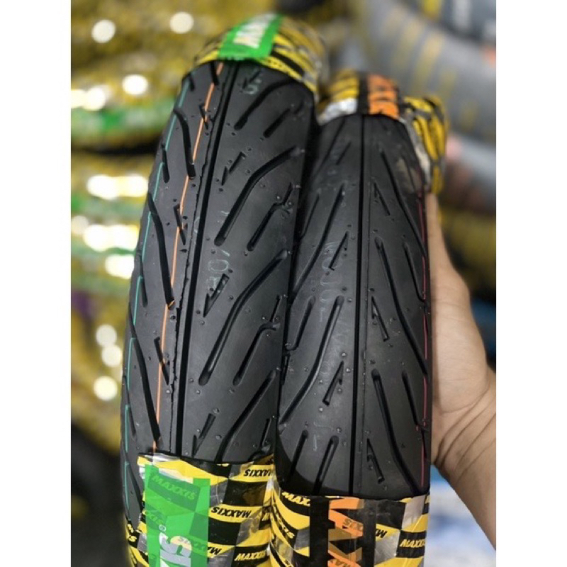 Vỏ Maxxis 6002 không ruột size 70-80/90/17 cho xe số
