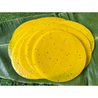 1Kg Màu Vàng Bánh tráng dùng làm bánh tráng nướng trứng cút