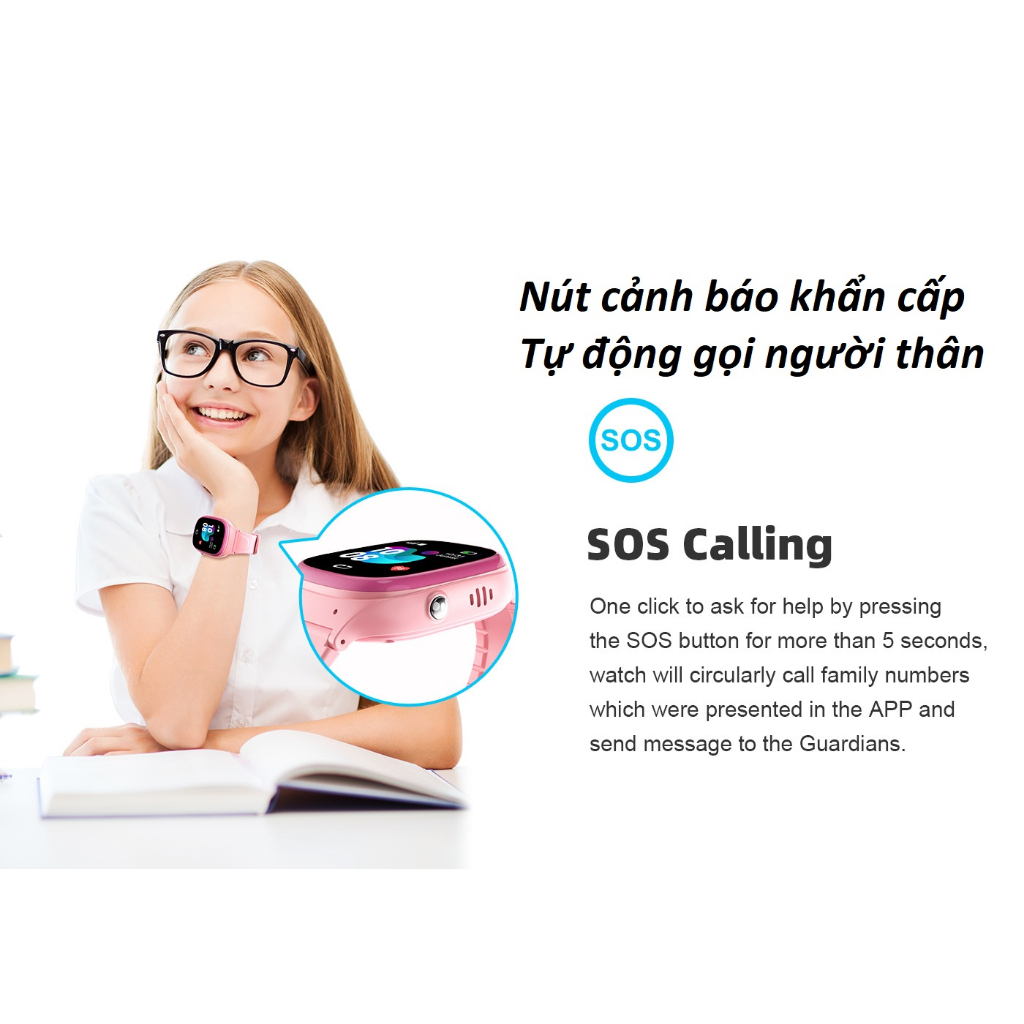 (Mới 2023) Đồng hồ thông minh trẻ em MT9 Nghe gọi độc lập Nhắn tin Định vị Có Tiếng Việt Chống nước Báo thức Đếm Bước | BigBuy360 - bigbuy360.vn
