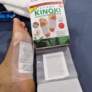 Hộp 10 miếng dán thải độc kinoki nhật bản