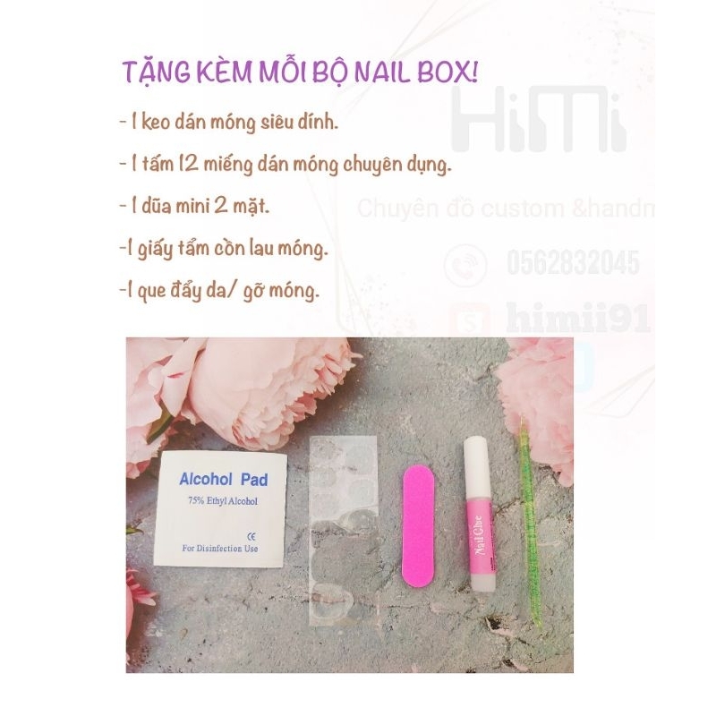 Nail úp thiết kế doraemon