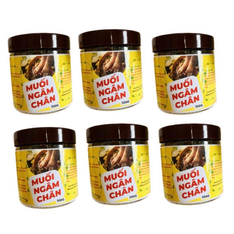 MUỐI NGÂM CHÂN THẢO DƯỢC HANA CARE 500G-MUỐI THẢO DƯỢC NGÂM CHÂN