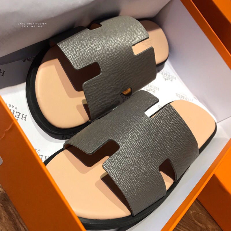 DÉP NAM HM ĐẾ CAO SU ĐẸP FULL BOX CAO CẤP