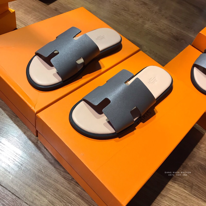 DÉP NAM HM ĐẾ CAO SU ĐẸP FULL BOX CAO CẤP