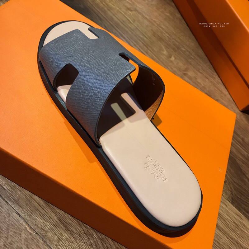 DÉP NAM HM ĐẾ CAO SU ĐẸP FULL BOX CAO CẤP