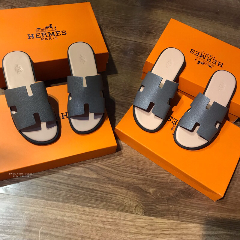 DÉP NAM HM ĐẾ CAO SU ĐẸP FULL BOX CAO CẤP