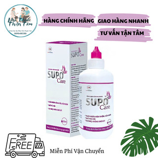 Dung dịch vệ sinh phụ nữ SupoCare chai 100ml và 330ml
