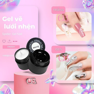 Gel vẽ lưới nhện, gel vẽ móng Vinimay
