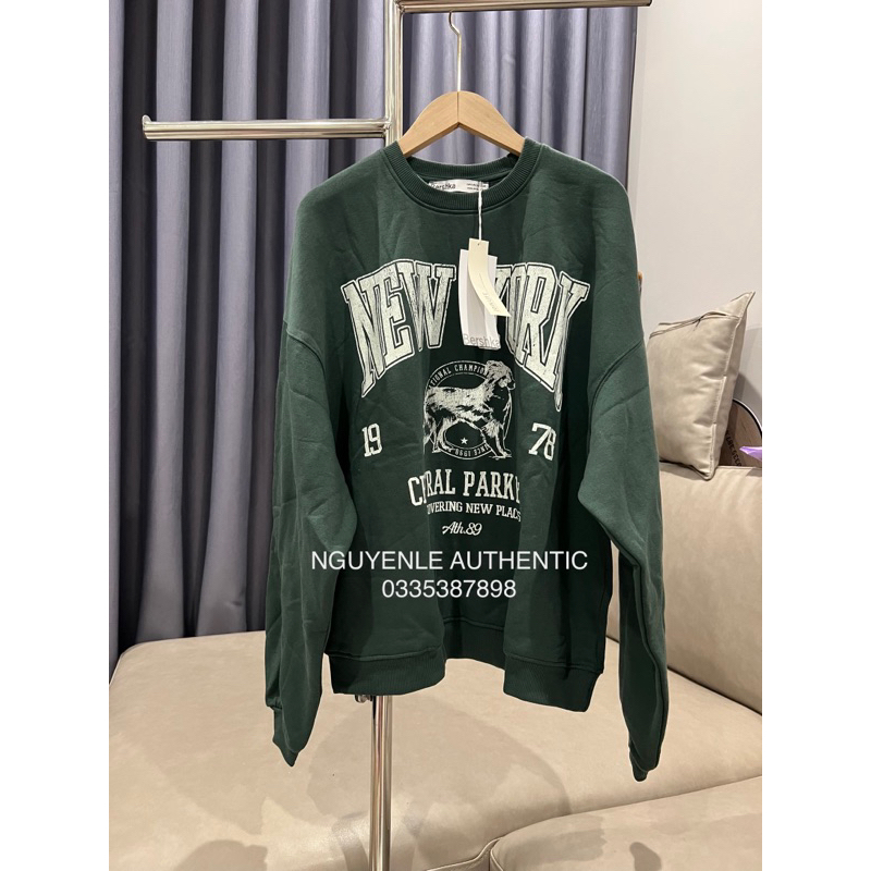 Áo Sweater Bershka Authentic