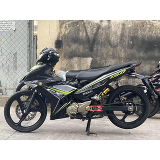 Tem rời exciter 150 xe đen phối xanh lá