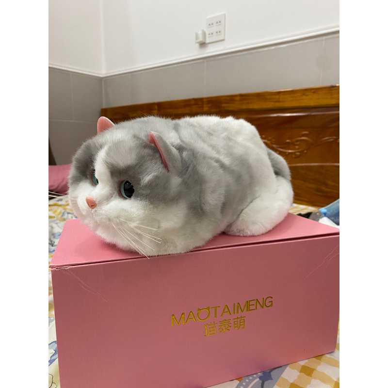 Túi xách mèo dễ thương lông mềm,túi mèo xinh