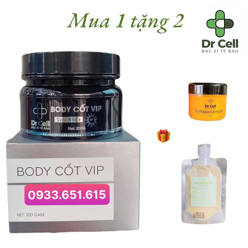 🎁 Kem Body Cốt VIP DR CELL 200gr