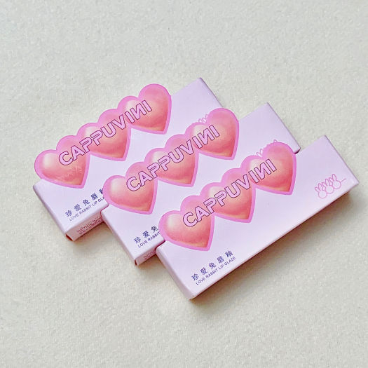 Son Kem Cappuvini Thỏ Hồng Love Mềm Mịn Môi Rabbit Lip Glaze Chính Hãng